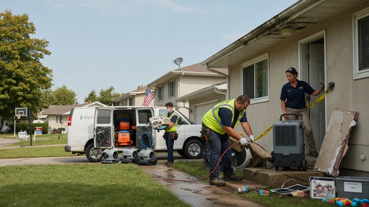 Water Damage Restoration in Hobart, IN near me